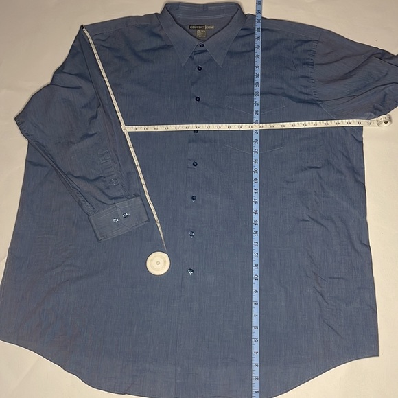 Big & Tall Button Down Shirt, NWOT, Men’s Size 20-34/35 - Picture 5 of 8
